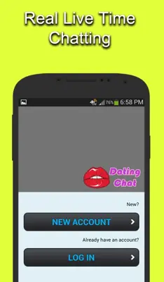 Dating Chat android App screenshot 2